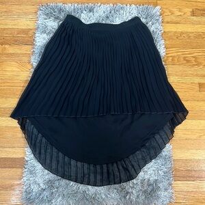 American Eagle Outfitters Black Ruffle Skirt